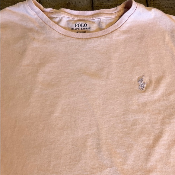 Polo by Ralph Lauren  Light Pink Tee Shirt Women’s M - Picture 1 of 5